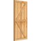 Ekena Millwork Framed Board-n-Batten Shutters w/Z-Bar, Rough Sawn Western Red Cedar, 21 1/2W x 45H, PR RBF06Z21X045RWR - alternate 5